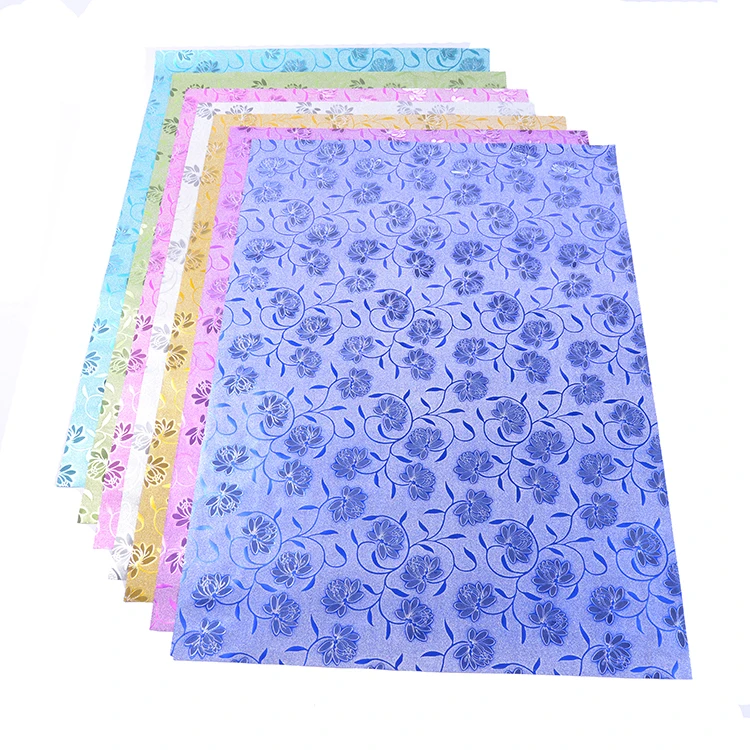 Decorative glitter film CPP lamination film wrapping paper black