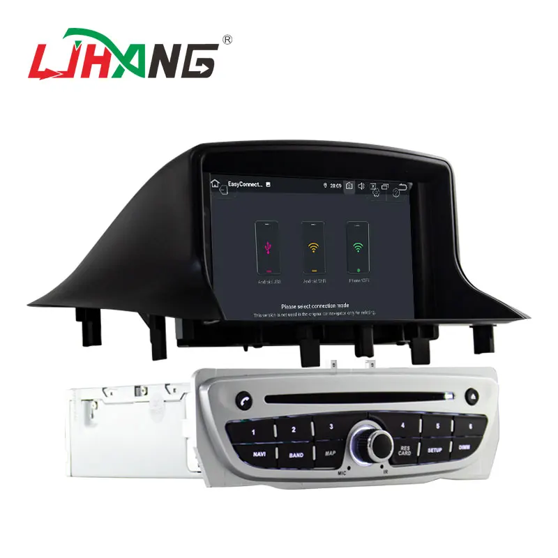LJHANG PX5 android 12 4G+64GB Car radio for Renault Megane III Fluence 2009 2010 2011 stereo dvd player audio video system GPS