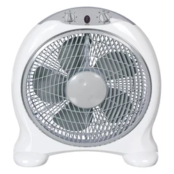 Greenhouse 12inch Flexible Electric Box Fan Portable Air Circulating Fan with timer