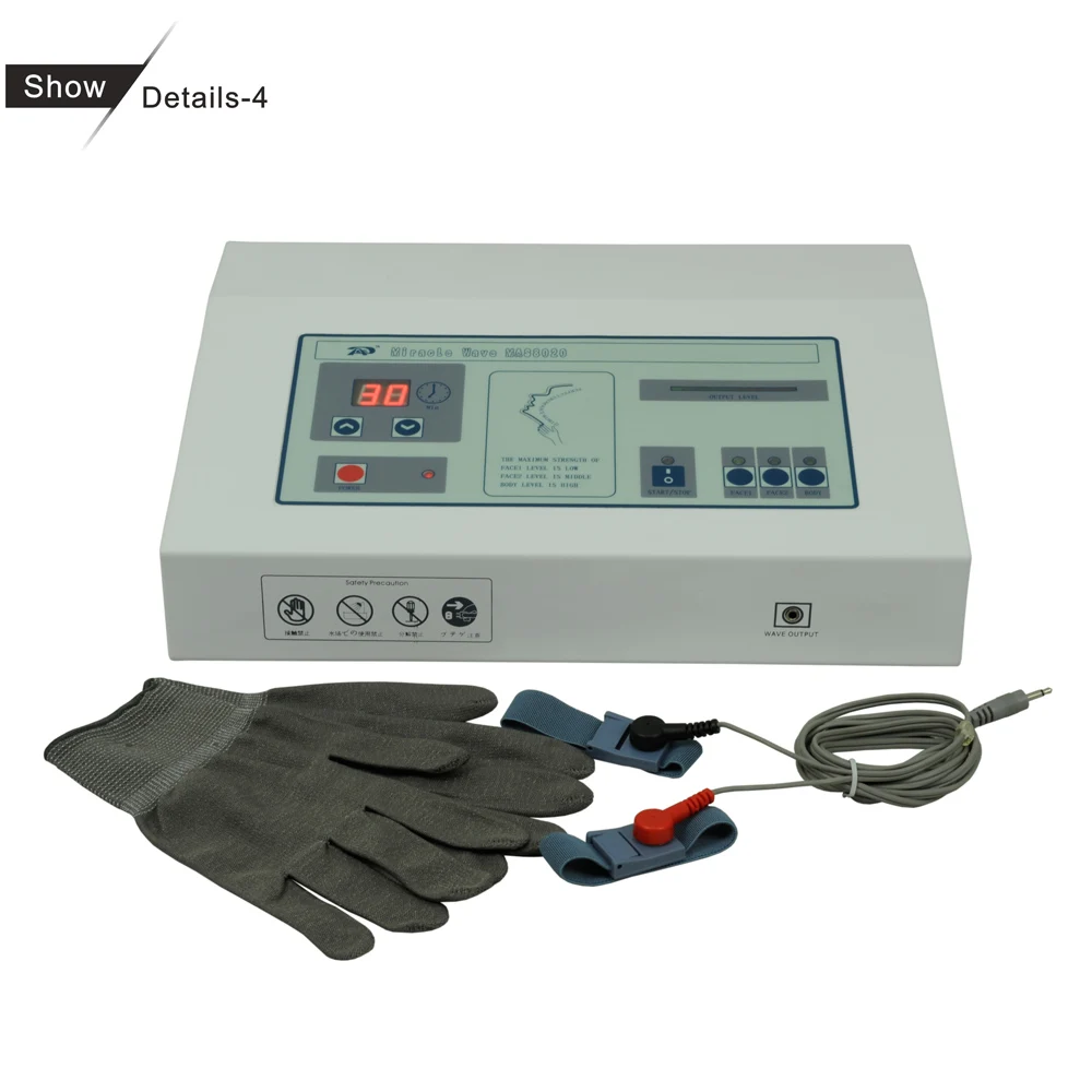 MAS8020 microcurrent face lift machine with 2 magic beauty machine