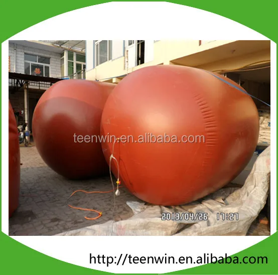 
Foldable soft bladder for methane gas/natural gas storage 