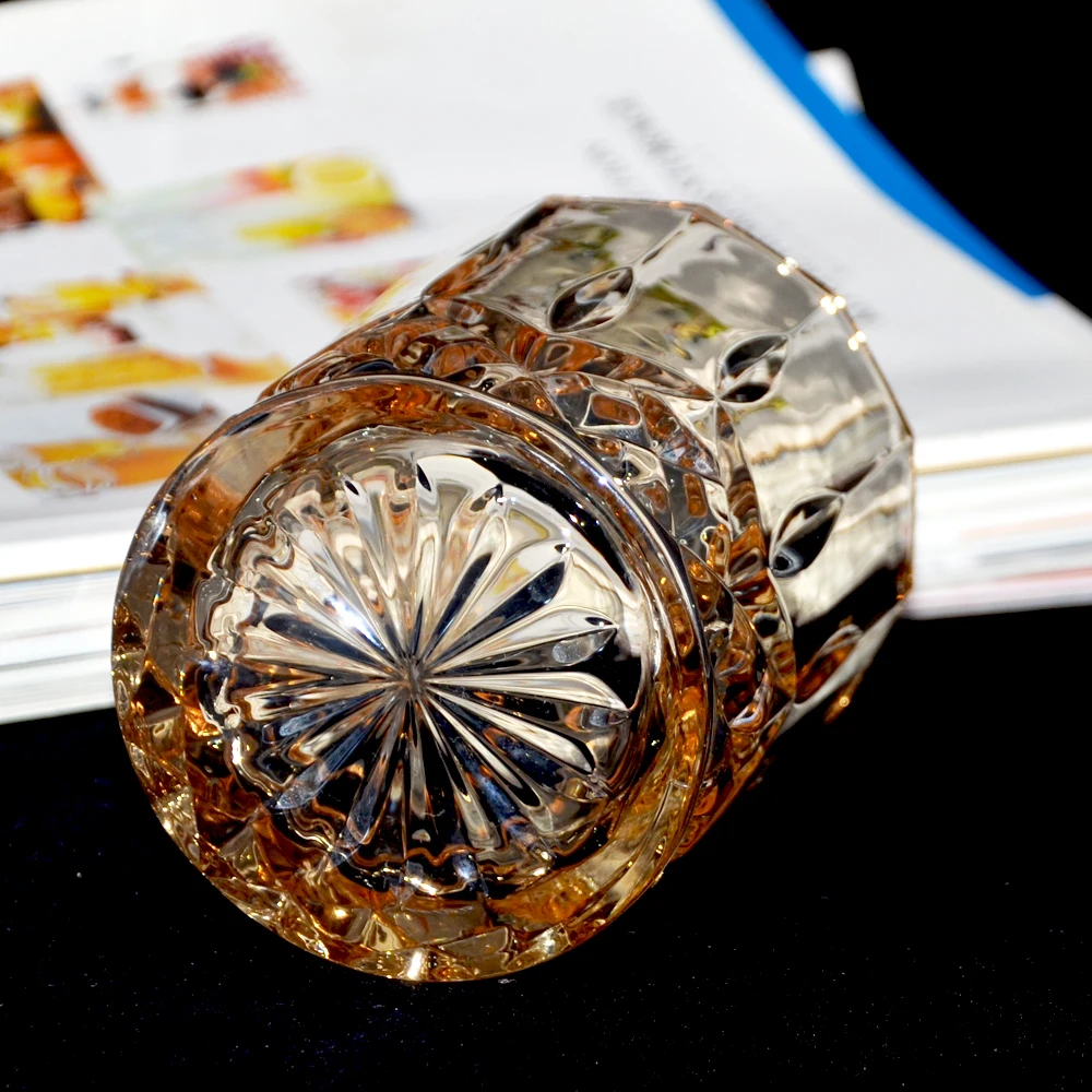 Diamond whiskey glasses