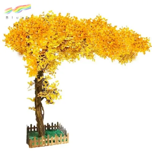 Artificial ginkgo tree ginkgo tree Webbing party office home