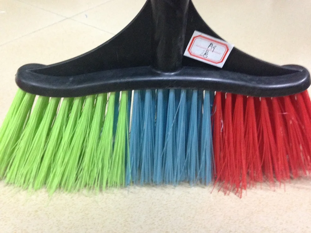 4 axis 3 colours broom tufting machine