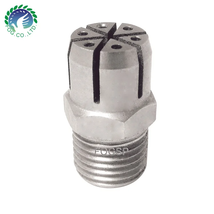 Stainless Steel Air Absorption Round Air Atomizing Nozzle for Drying