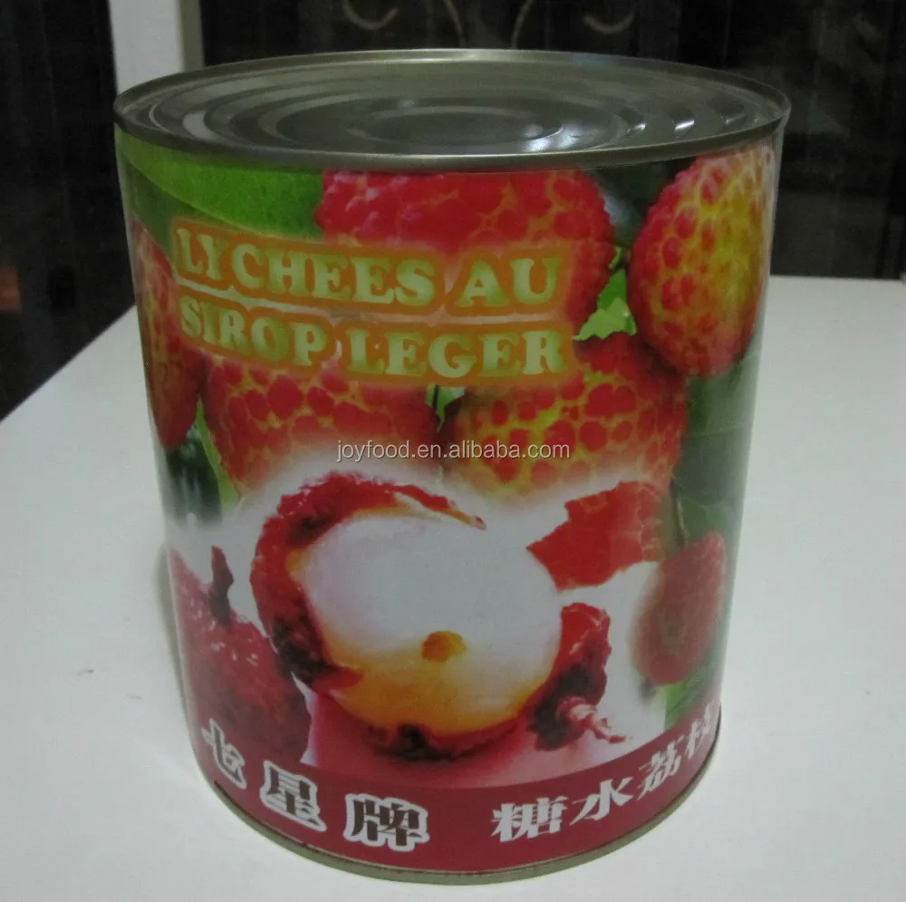 
New season canned lichee 
