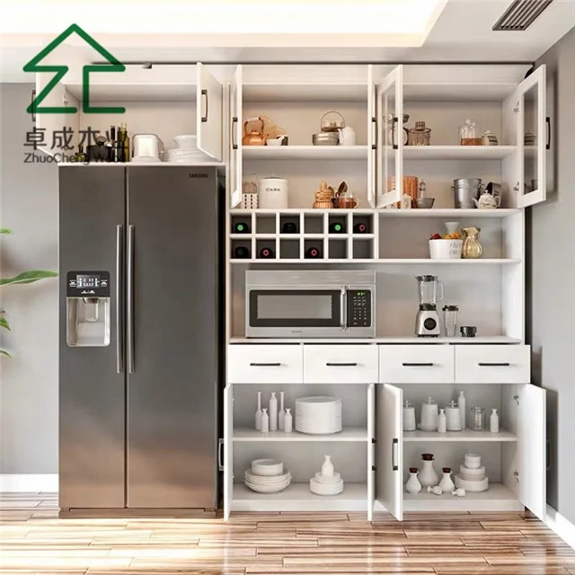 Modern style furniture newest design divider buffet living room partition cabinet for wine display