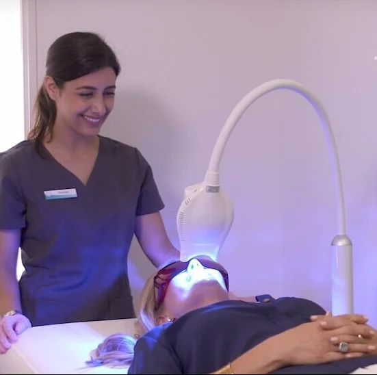 LED white light beauty salon teeth whitening machine for sale