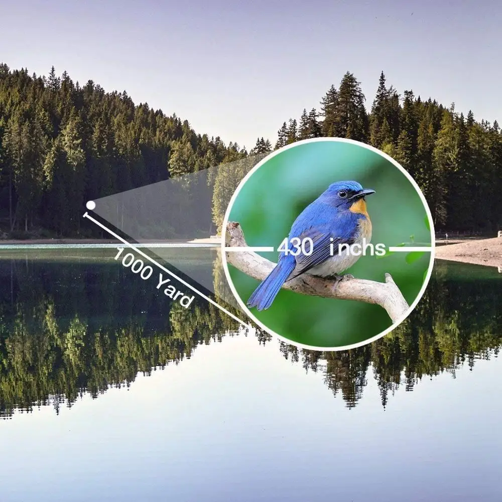 SUNCORE Monocular 40X60 Pocket Telescope Dual Focus Prism Multi-Coated Lens Fit Adults Kids Hiking, Hunting, Camping, Birding