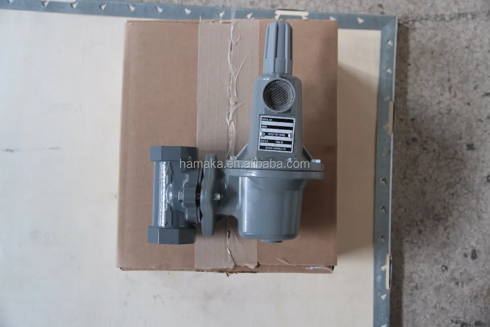 French design  China Made Raygas TYPE R627 LPG NG Ammonia like  Regulator 627-577 natural gas pressure regulator