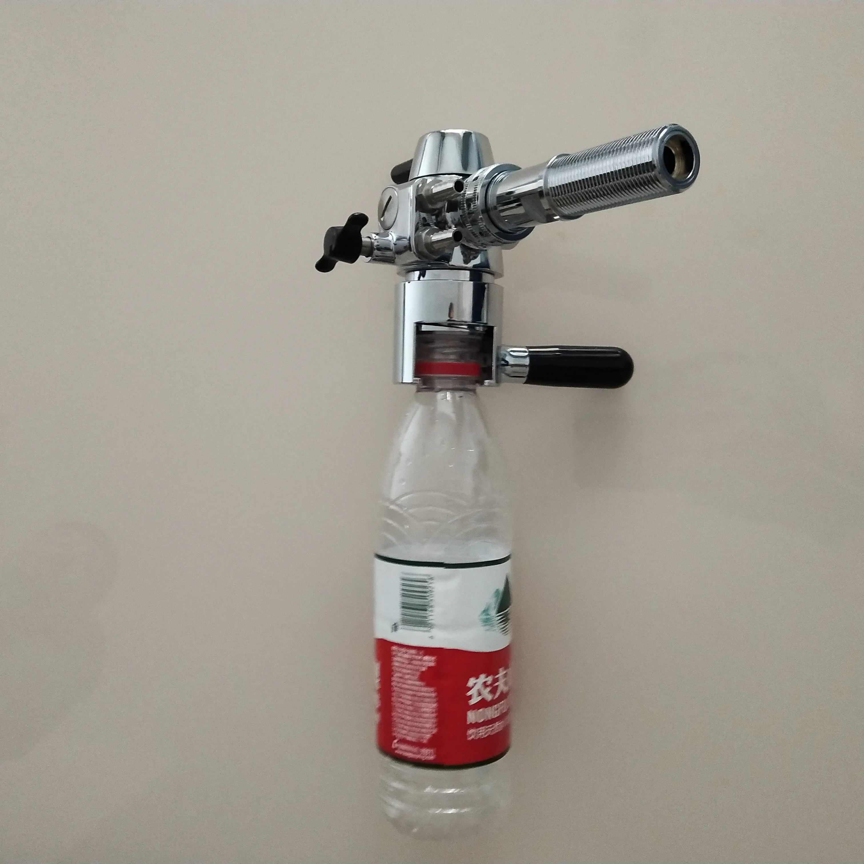 Stainless Steel Beer Tap Defoamer Device Home Brewing Bottle Filler for PET