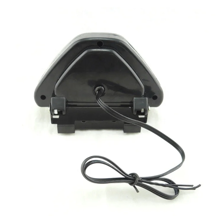 Universal Car 12 LEDs Rear Tail Brake DRL Stop Light Strobe Fog Lamp F1 Style Red Third Reverse Safety