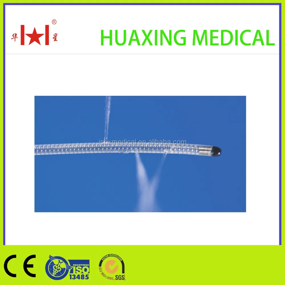 surgical reinforced epidural catheter with connector