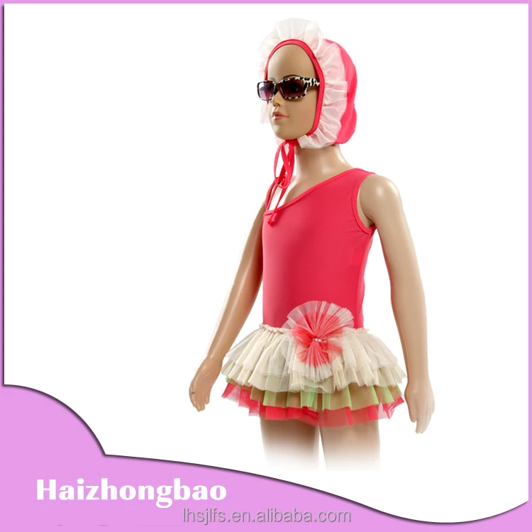 
2020 Korea Hot Sale Childern Swimming Suit/Baby Girl Pink Skirt Swimwear/Child Princess Skirt Beachwear 