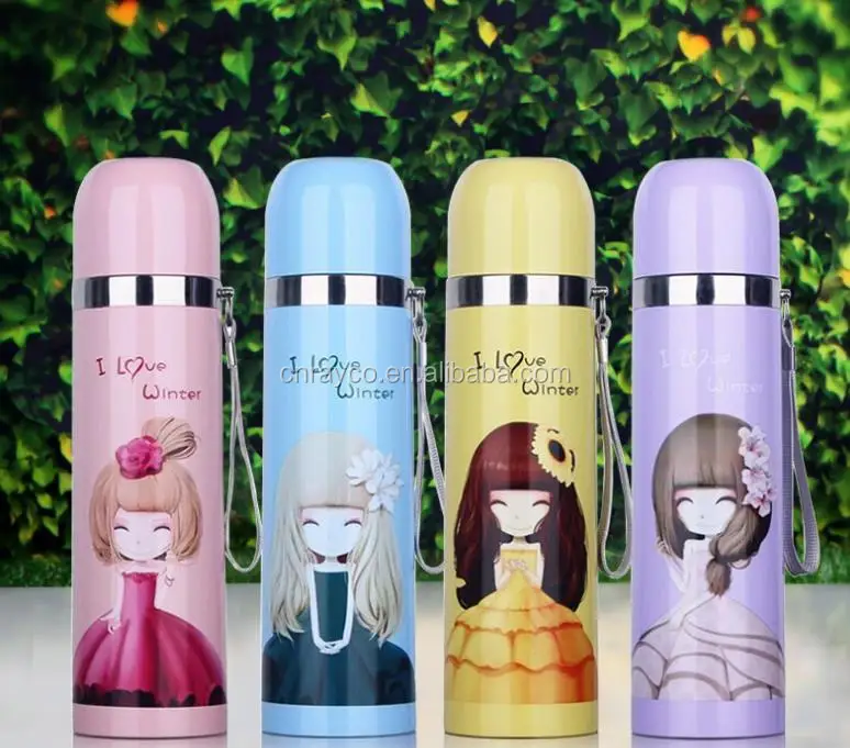 
New Promotion Vacuum Flask Disposable Thermos Flasks Double Wall Vacuum Flask stainless Steel Customized Logo All-season 