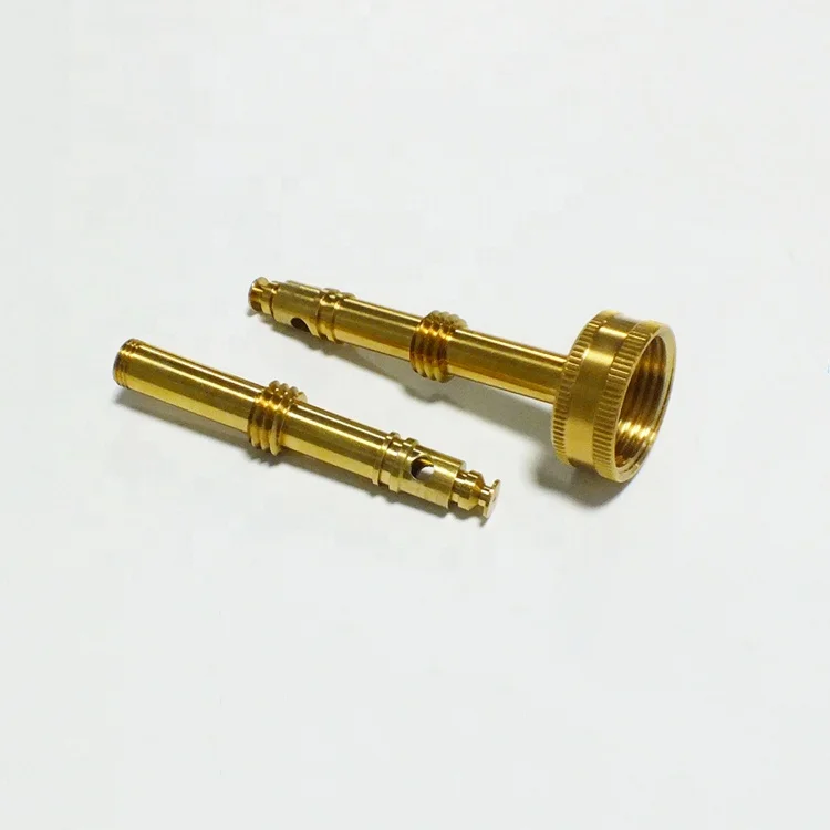Custom OEM brass hardware CNC turned machining precision brass fitting component