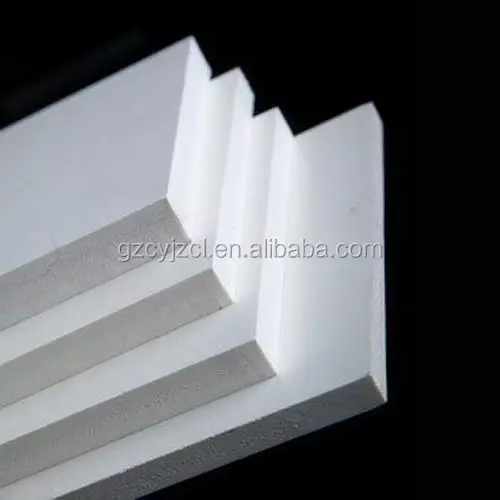pvc foamex board forex sheet 1.22x2.44 10mm 20mm