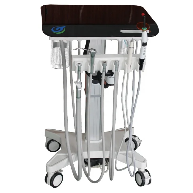 greeloy  Dental Cart System Portable Mobile Unit With Wheels