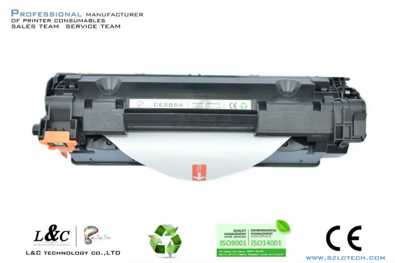 высокое качество тонера картриджа ce285a/85a для hp лазерный 1212nf/1214 nfh/1217 nfw
