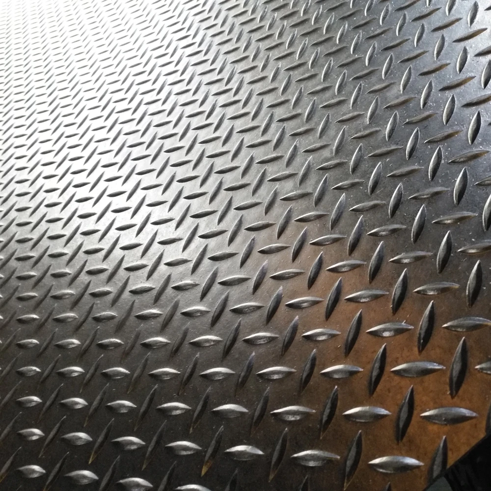 Diamond Plate Rubber Mat/Anti-slip Diamond Tread Rubber Sheet