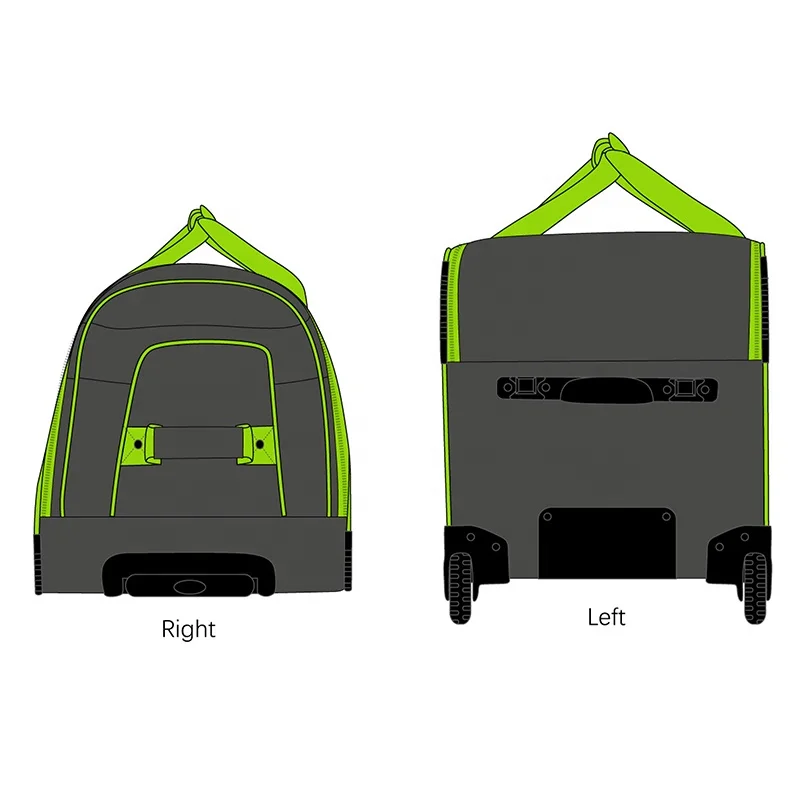 Bag With Wheel Shoe Compartment,Neoprene Wholesale Outdoor Racing Equipment Sport Bag With Shoe Pocket Manufacture