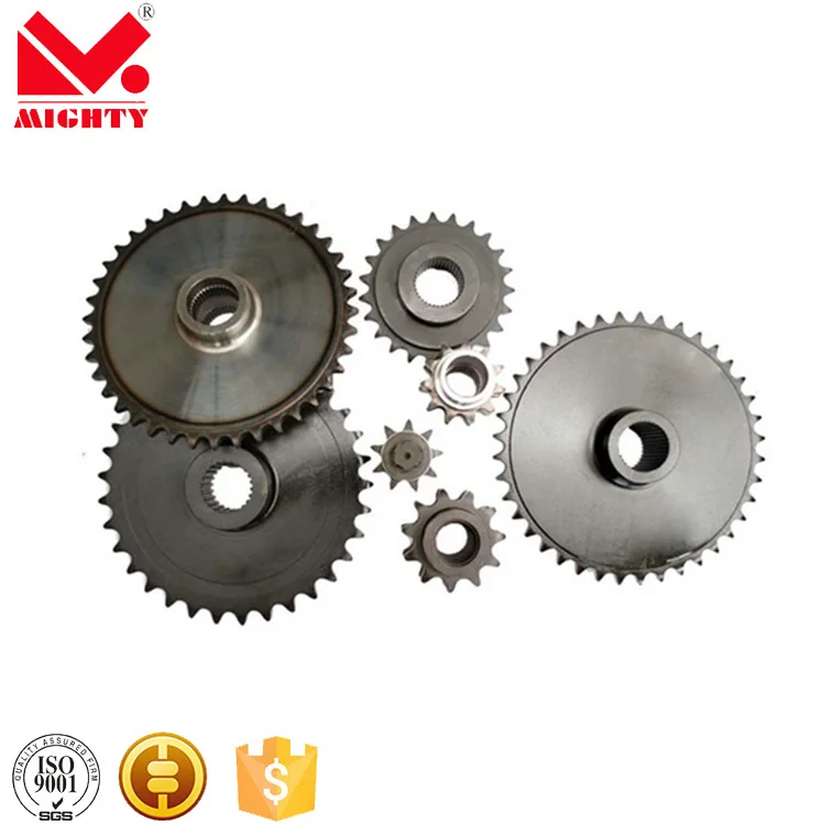 ISO / ANSI Standard  Manufacturer 08B 16B motor Roller Chain Sprocket