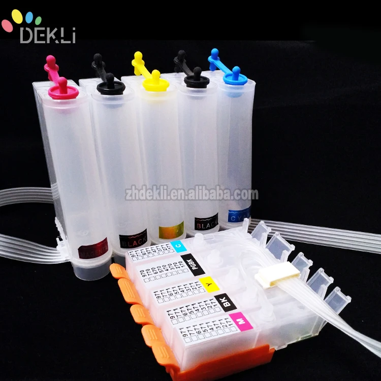 Ciss system for Canon TS6050 TS6051 TS6052 Printer ciss with Auto Reset chip