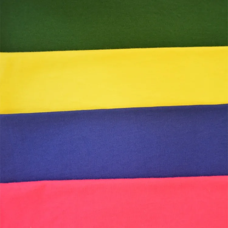 100% cotton  China Fabric Factory Custom 40S  Combed cotton Muslin single jersey fabric for  cotton textile