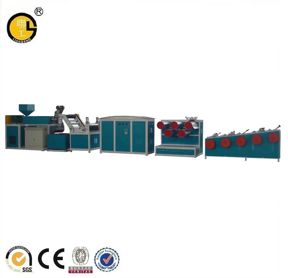 Tearing Film pp fiber production line for pp split film extruding making machine