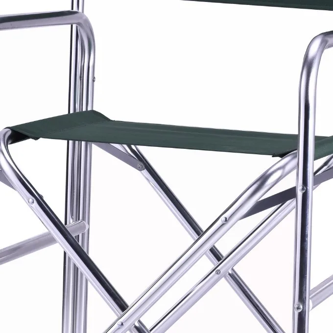 High quality  foldable camping chair aluminium folding lightweight camping director chair