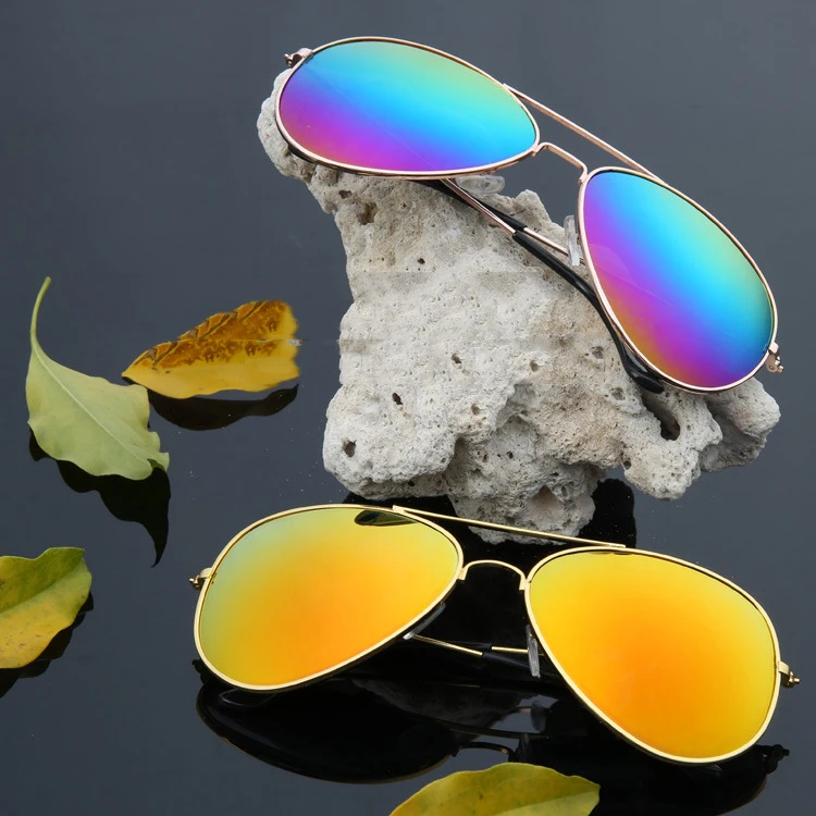 
2017 Unisex Mirror High Quality Handmade Sun Glasses 