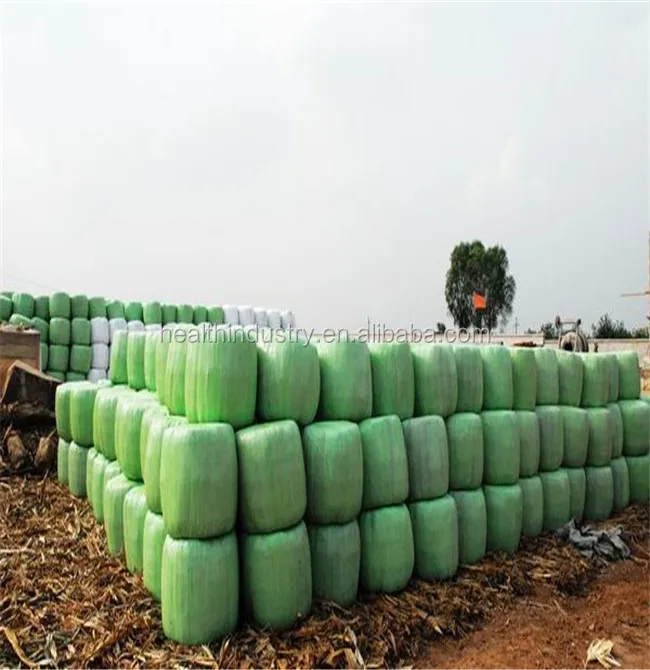 5 layers light green silage films,silage wrap films