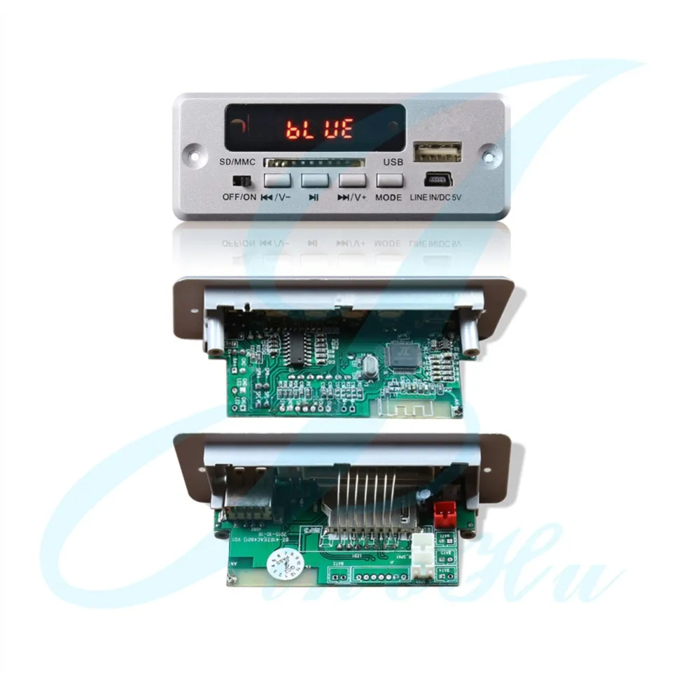 Jlh Transformer Speaker Decoder Board, 5V U Disk Usb Portable Mini Player Wav Mp3 Audio BT Amplifier Pcb Module