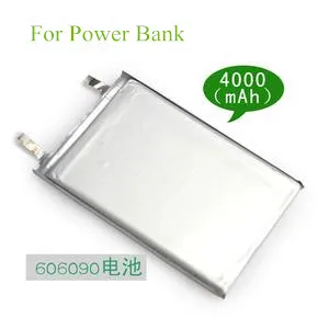 Реальная емкость RoHS литиевый 3 7 в 4000 мАч 606090 полимерный литий-ионный аккумулятор для внешнего аккумулятора