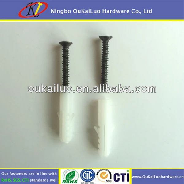 нейлон плагин стены винт