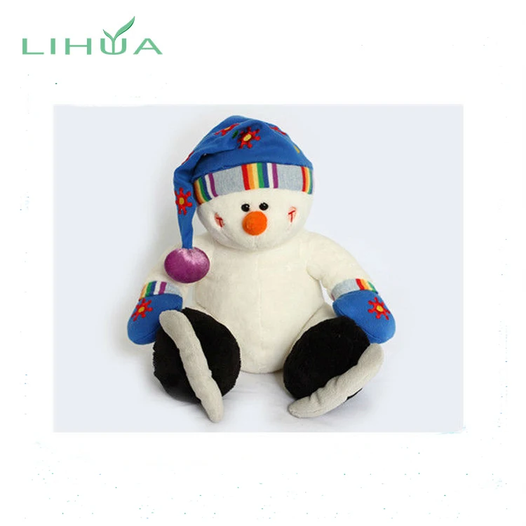 Wholesale High Quality Plush Stuffed Snowman Soft Toy Doll