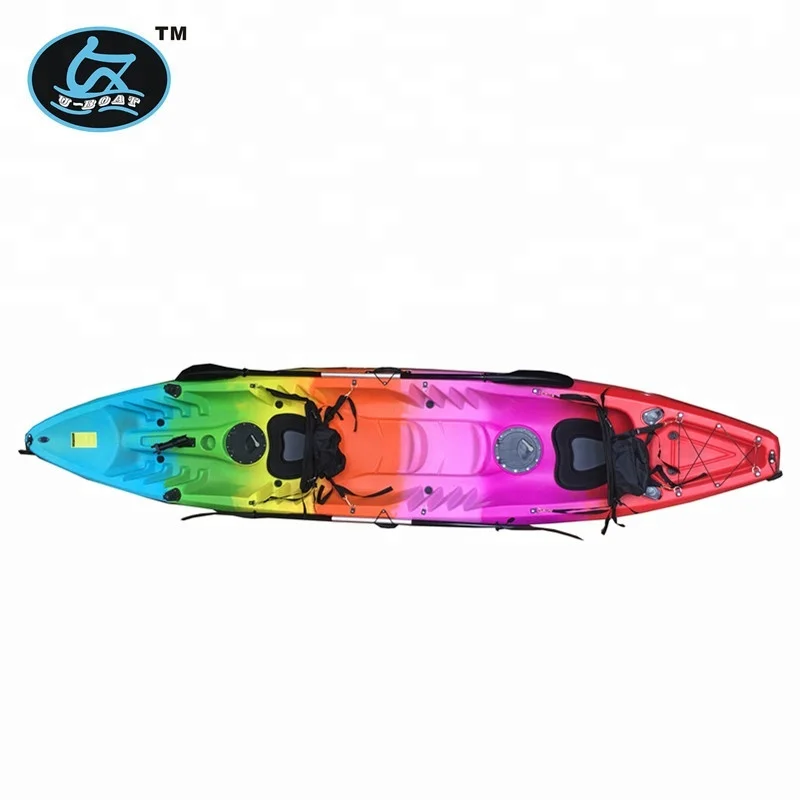 non-inflatable four person family kayak sit-on-top rowing kayak&boat