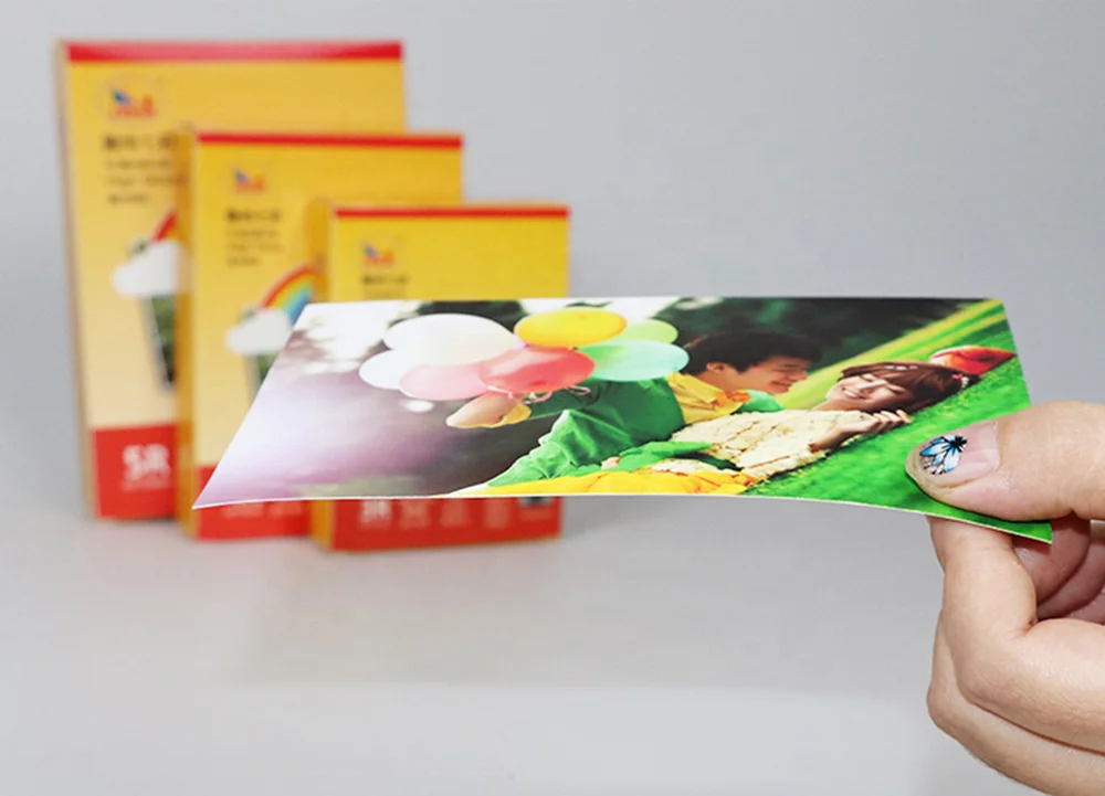Factory Price Single Sided PET High Glossy Inkjet Photo Paper 230gsm A4 Waterproof