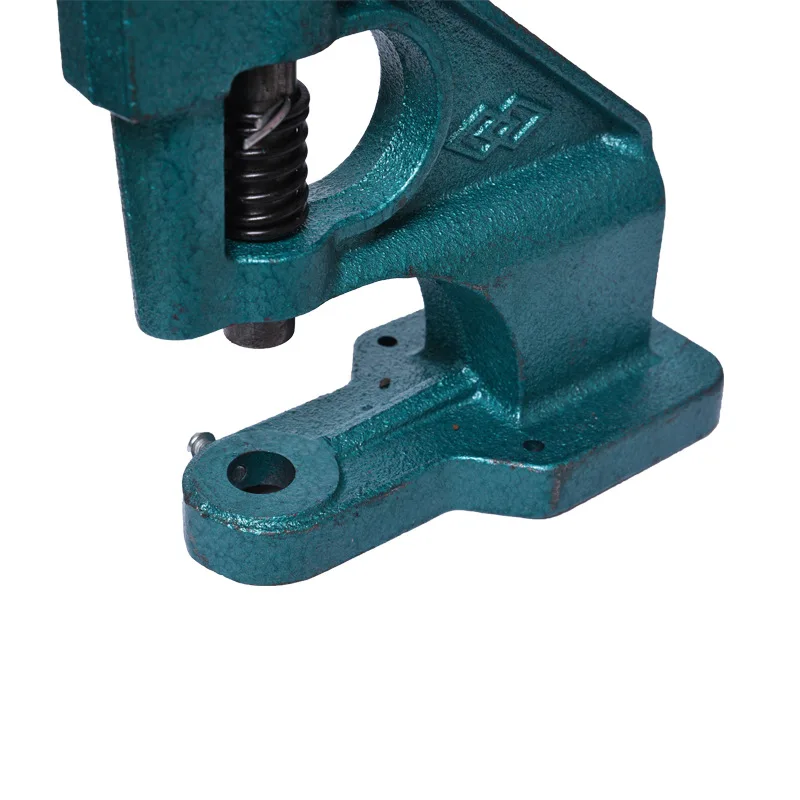 Iron Hand press semi automatic manual eyelet punching machine and grommet snap button machine