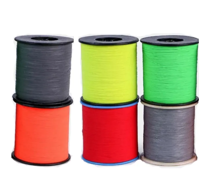 Hi Viz 1mm 2mm Width Silver Grey Color Double Side High Light Reflective PET Acrylic Sewing Thread Yarn for Knitting Dog Collars