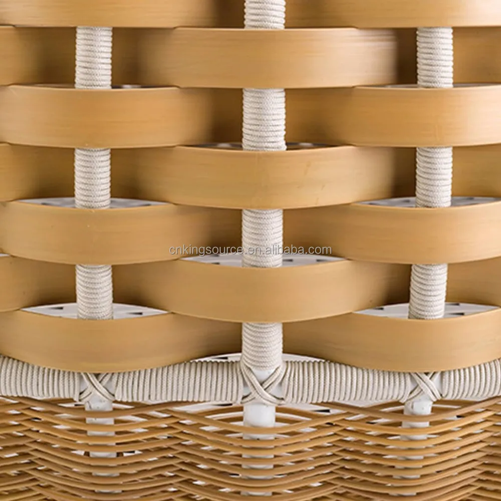 
All Weather Patio Furniture Wicker Swing Sofa Rattan Hanging Chair 