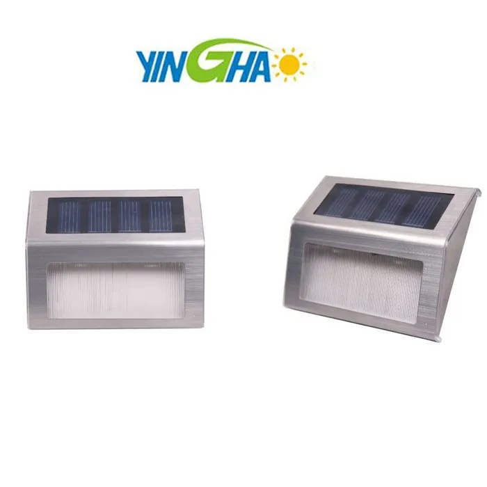 Fancy design Solar step light wall mounted outdoor light