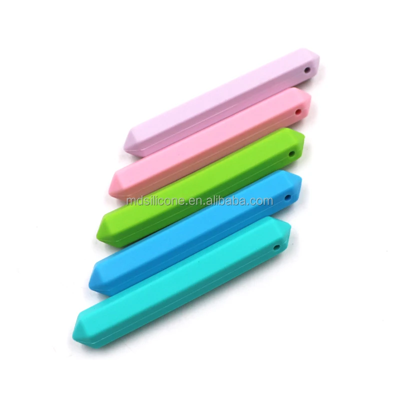 2022 Amazon hot sale Necklace liquid silicone medical products/medical rubber ring sensory teething necklace
