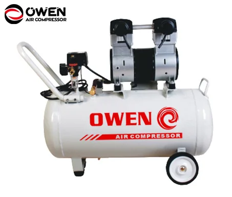 50 Liter Non-oil Low-noise portable piston air compressor