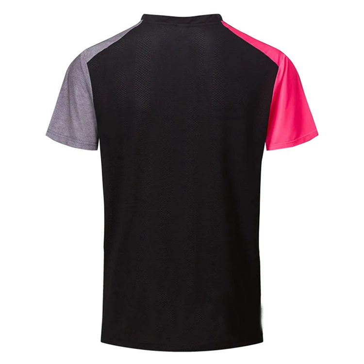 Wholesale custom new model sublimation sports men sports badminton jersey