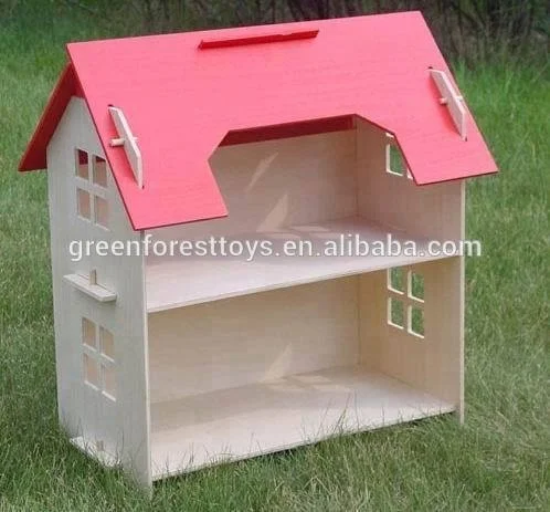 Kids Toys Christmas Village Houses Yunhe Wooden Non-toxic Princess Lighted Ceramic Zhejiang High Wooden Dollhouse 1000 14HOU07