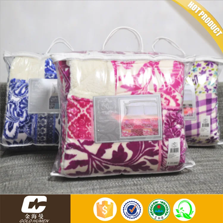 100% полиэстер оптовая продажа высококачественных керамического волокна фланелевый флисовый лоскутное одеяло