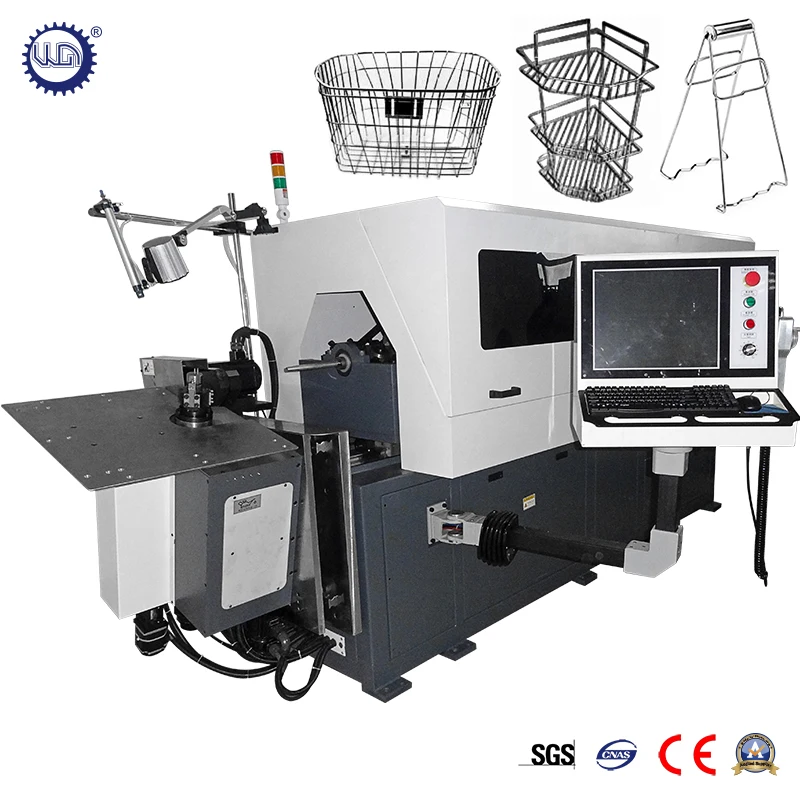 2019 Hot sale Auto 3D CNC Steel Wire Industrial Angle Bending Forming Machine CNC Wire Bending Machine