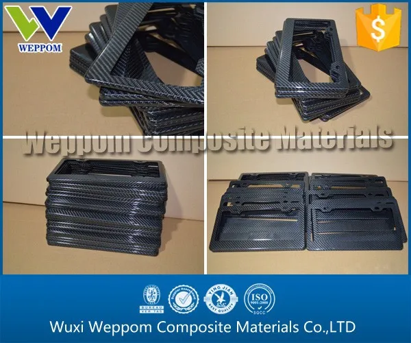 Absolute Cost Price!!! Carbon Fiber License Plate Frame From Gold Supplier