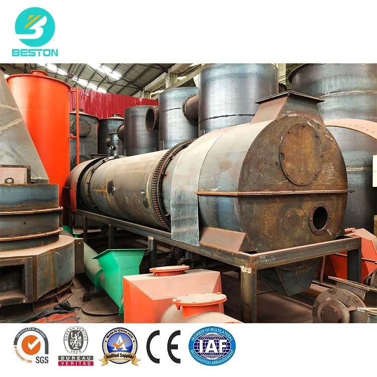 Beston Group best quality biomass carbonization furnace coffee husk making charcoal machine for sale in France